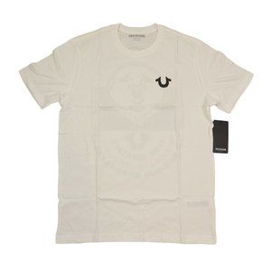 True Religion short sleeve white t-shirt with back graphic